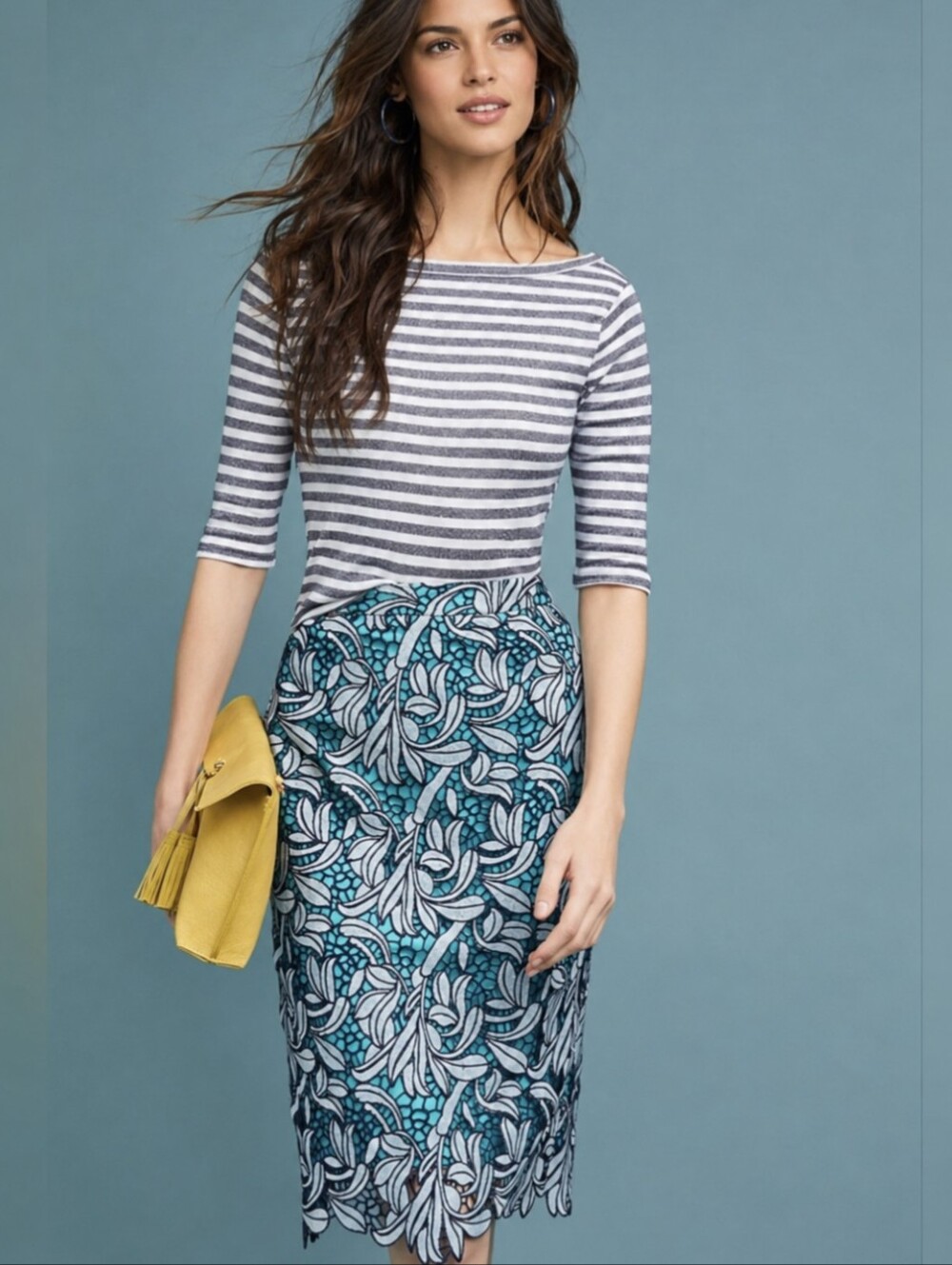 NWT, Anthropologie, Maeve Tallulah Lace Skirt Size 4 NEW